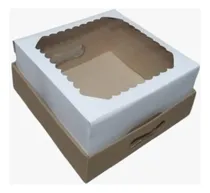 Comprar Caja Con Visor 30x30x12 Multiusos, Ideal Box Desayunos X10u
