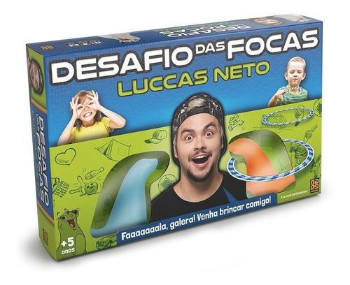 Jogo Desafio Das Focas Do Luccas Neto Youtuber - Grow