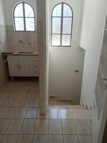 Imagem 5 de 13 de Casa Com 1 Dormitório,sala,cozinha,1wc,para Alugar Por R$ 900/mês - Parque João Ramalho - Santo André/sp - Ca0965