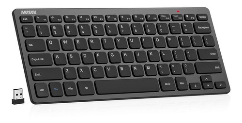 Arteck 2.4g Teclado Inalambrico Teclado Ultra Delgado