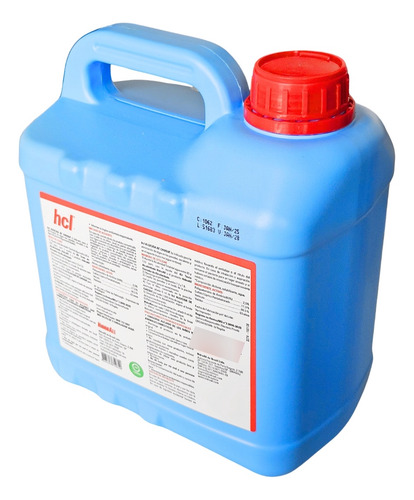 Algicida De Choque Para Piscinas Hcl Hidroall - 5 Litros
