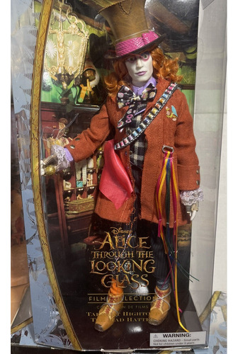Sombrerero Mad Hatter: Alice Through The Looking Glass 33 Cm