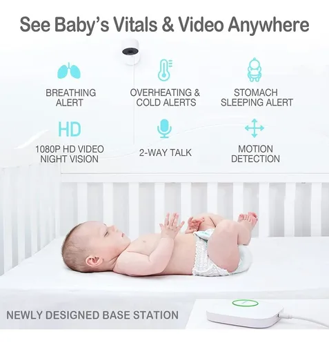 Monitor Bebe Signos Vitales + Camara Sense-u Pro+2k Ptz