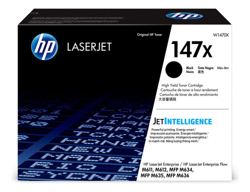 Cartucho De Toner Negro De Alto Rendimiento Hp 147x