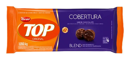 Cobertura Fracionada Harald Top Chocolate Blend 1,05 Kg
