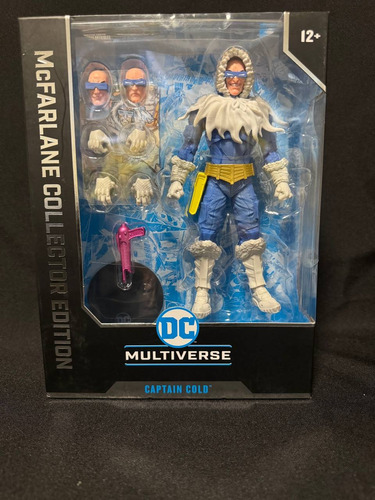 Mcfarlane Dc Captain Cold Batman - Superman Forever (Usado)