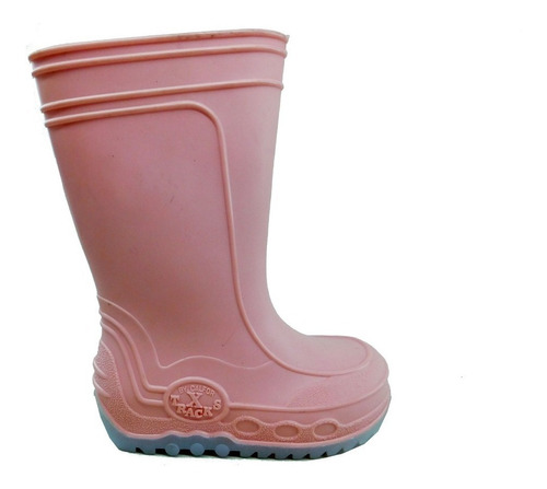 Bota De Lluvia Para Niños Rosa O Azul - Talles 21 Al 34