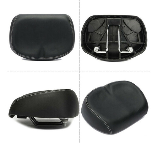 Bp1 Asiento De Bicicleta Eless Wide Soft Pu (negro)
