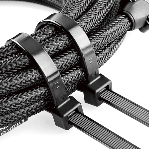 Precintos Plasticos 4,8x300mm Brinna Negro 100u