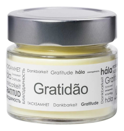 Vela Aromática Perfumada Alecrim Gratidão - Pavio De Vela