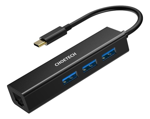 Hub Usb-c Con 3 Puertos Usb Y Un Adaptador