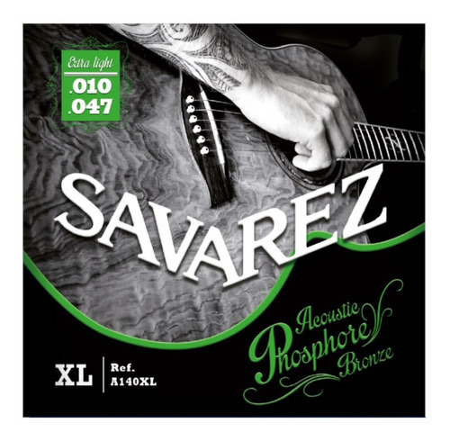 Encordado Guitarra Acustica Savarez A140xl Bronce