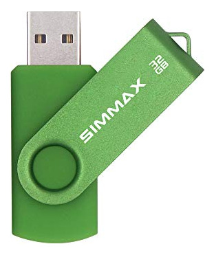 Memory Stick Simmax, 32 Gb, Unidades Flash Usb 2.0, Giratori