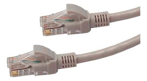 Cable De Red Patch Cord Cat5e 3 Mts Gris