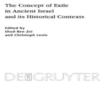 Comprar Libro The Concept Of Exile In Ancient Israel And Its Hist...
