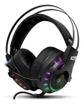 Comprar Headset Fone Gamer 7.1 Usb Shinka Led Cor Preto Cor da luz RGB