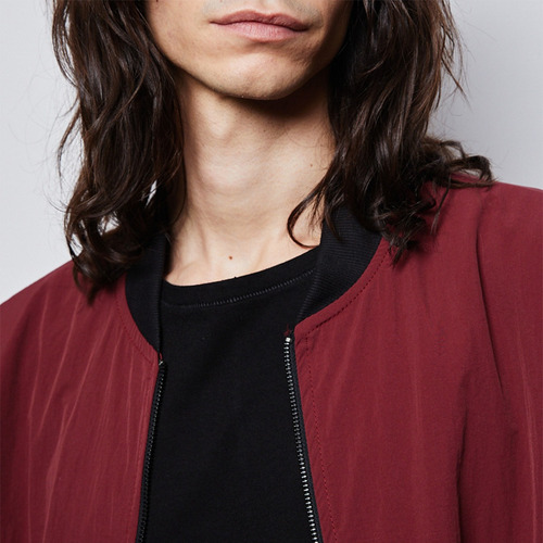 Campera Bomber Honkytonk Myless Bordeaux