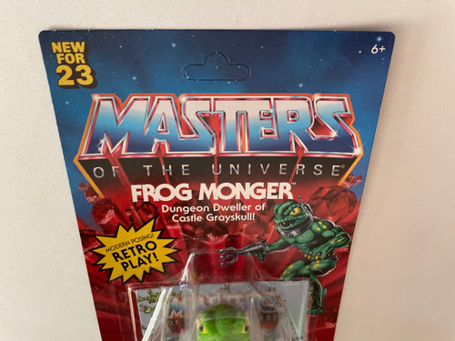 Frog Monger Motu Origins Mattel Creations Exclusive 2022 Unp (Usado)