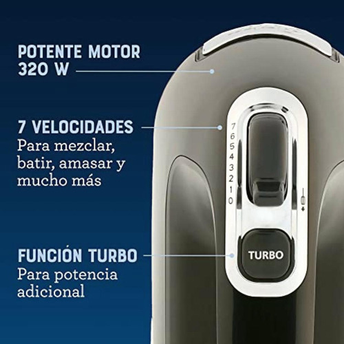 Batidora De Mano Oster® Con 7 Velocidades + Función Turbo