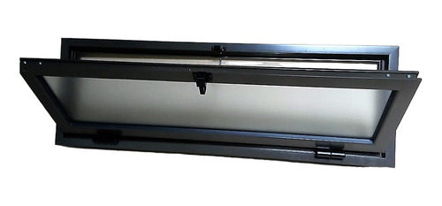 Banderola Aluminio Negro 80 X 30 Cm