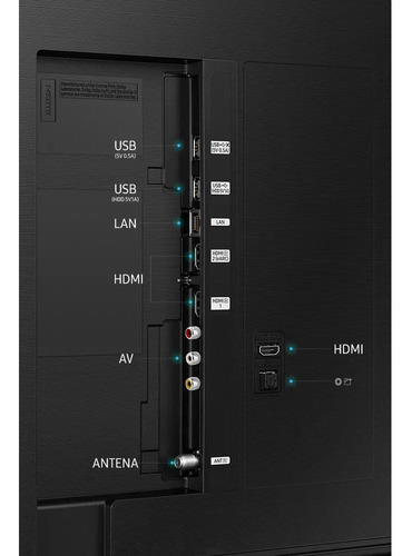 Imagem 6 de 7 de Smart Tv Samsung 65 Qled 4k Q60a Design Slim Visual Sem Cabo
