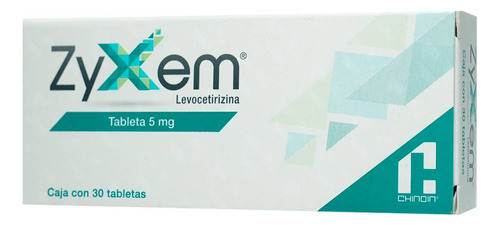 Zyxem Tableta 5 Mg, 30 Tabletas