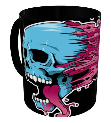 Mugs Skull Calavera Pocillo Series Gamers Geek