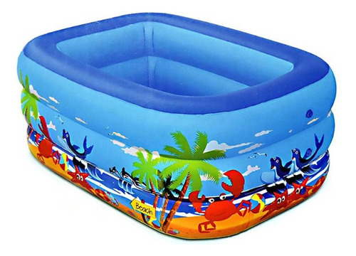 Piscina Inflable Niños Piscinas Rectangular 180cm