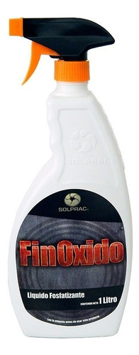4 Pzas Finóxido Liquido Fosfatizante Solprac 1 Litro