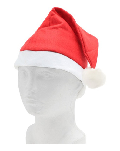Sombrero Gorro Navidadeño Papa Noel - 6 Unidades