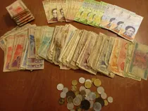 Comprar Lote De Monedas Y Billetes Antiguos