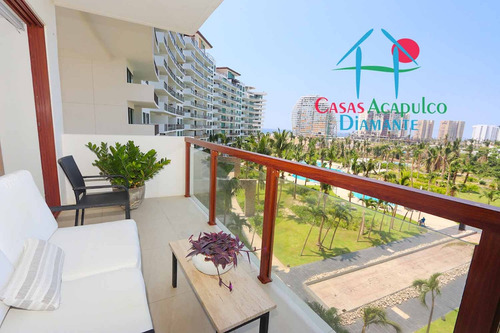 Cad La Isla Fiji O5. Depa De Playa Con Terraza. Incluye Servicio De Limpieza