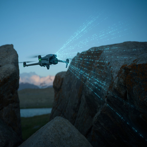 Drone Dji Air 3s Combo Rc2 cinza