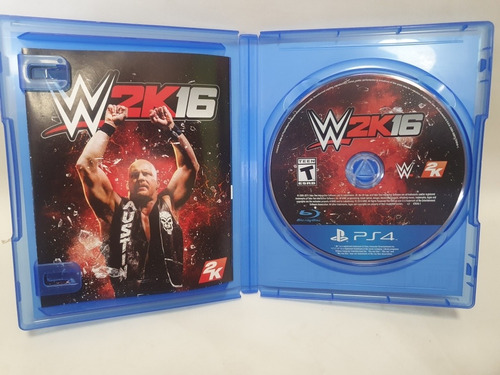 Wwe 2k 16 Playstation 4 Físico Versión Y Caratula Español (Reacondicionado)
