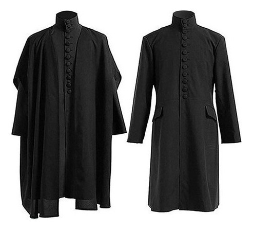 Ropa Del Profesor Snape For Cosplay De Halloween De Harry P