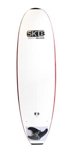 Imagen 5 de 6 de Tabla De Surf Soft Shockn Blue Pro Wide 8'