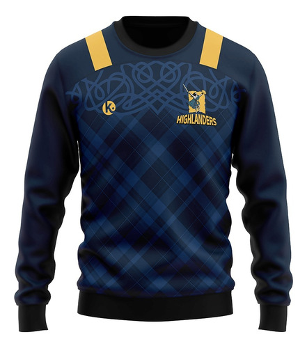 Buzo Cuello Redondo Kapho Rugby Highlanders Adultos