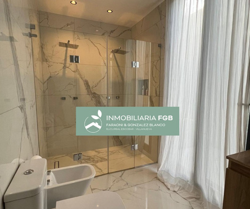 Casa Amoblada Premium En Alquiler En Barrio Araucarias Puertos Del Lago | 4 Dormitorios | Pileta Climatizada | Garage Cubierto