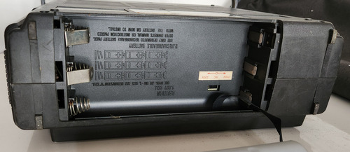 Tv Con Radio Sanyo 5-t510r Objeto De Colección, Funcionando! (Usado)