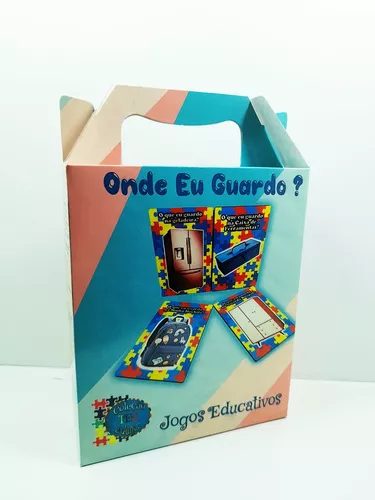 Kit Especial Jogos Educativos Cogntivos para Autistas - Combo 2