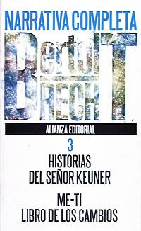 Libro Narrativa Completa 3 De Brecht Bertolt Alianza