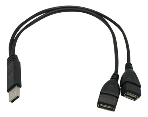 . Adaptador Usb 2.0 Y Macho Para 2 Conectores Fêmea