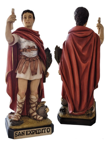 Estatua Imagen San Expedito 30 Cm Italiano