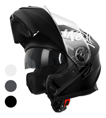 Westt Torque - Casco Modular Con Certificacion Dot Para Moto