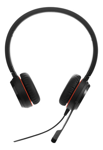 Imagem 1 de 4 de Fone de ouvido on-ear Jabra Evolve 20 UC Stereo USB-A preto