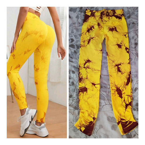 Leggins Importadas Deportiva Efecto Push Up