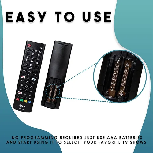Control Remoto De Tv LG Akb75675304 Para Televisores Intelig