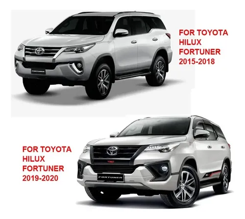 Deflector La Lluvia Para Toyota Hilux Fortuner Sw4 2016-2022