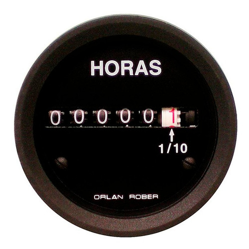 Horimetro Electrónico 12v / 24v 52mm Orlan Rober