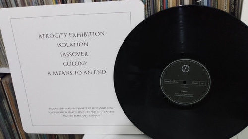 Lp - Joy Division - Closer - Warner 2015 - Ed 180gr - Rcki